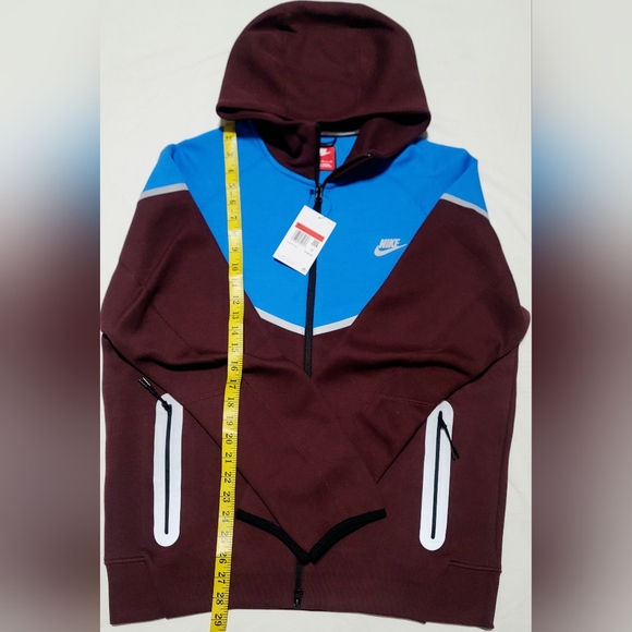 Nike Teah Fleece Full-Zip Hoodie Jacket Sz L Men NWT - Picture 8 of 8